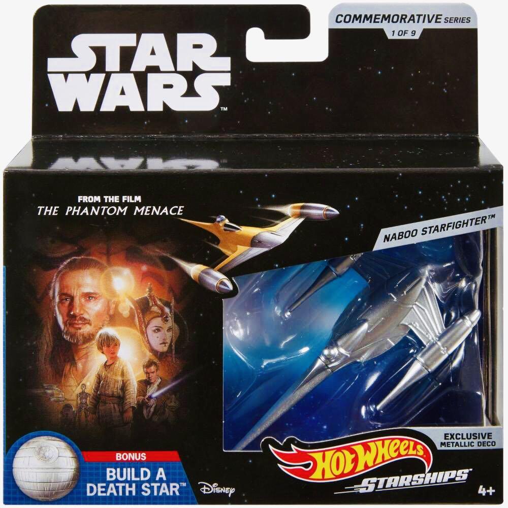 Star wars hot wheels commemorative starships store