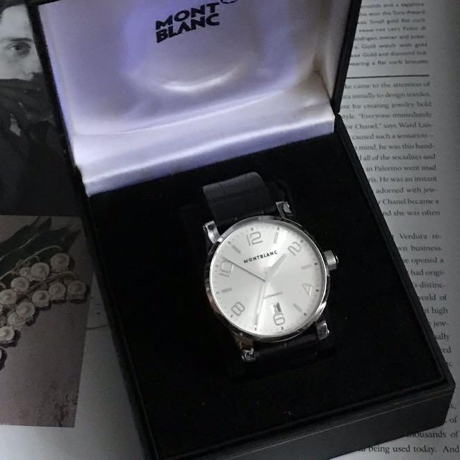 Authentic Mont Blanc Timewalker Automatic Date Men s watch Luxury