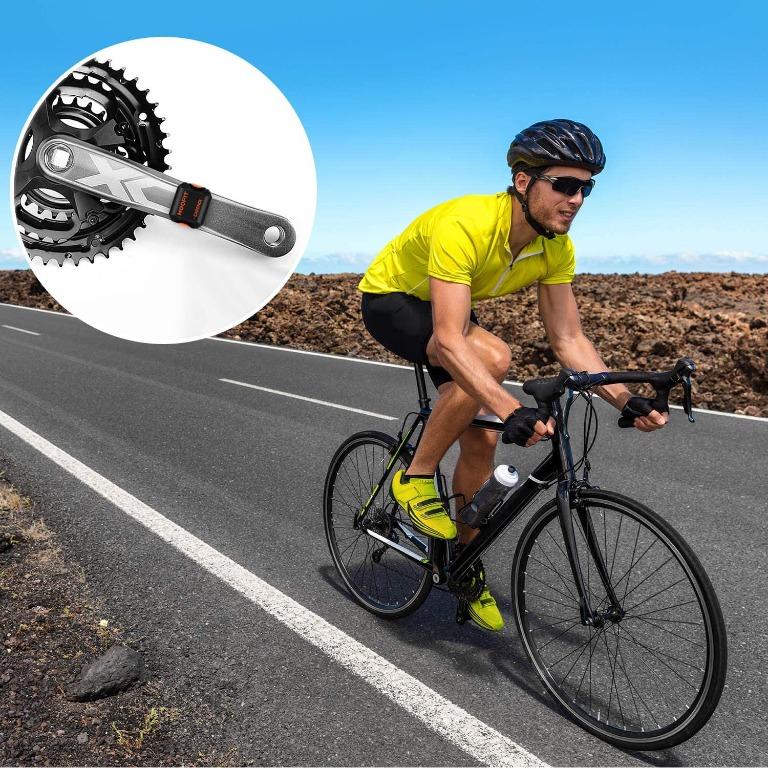 moofit Bike Cadence and Speed Sensor Bluetooth ANT Cadence Sensor IP67 Waterproof Cycling Speed Sensor Bluetooth for Zwift Rouvy Edomondo Openrider E lite HRV Sports Equipment Bicycles Parts Parts Acc...