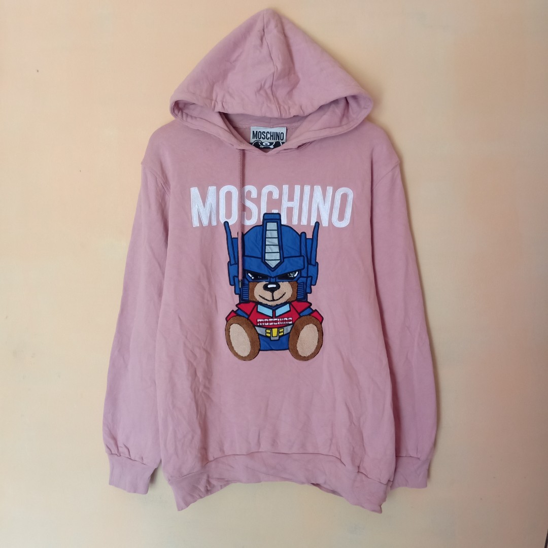 Moschino transformer bear hoodie shop