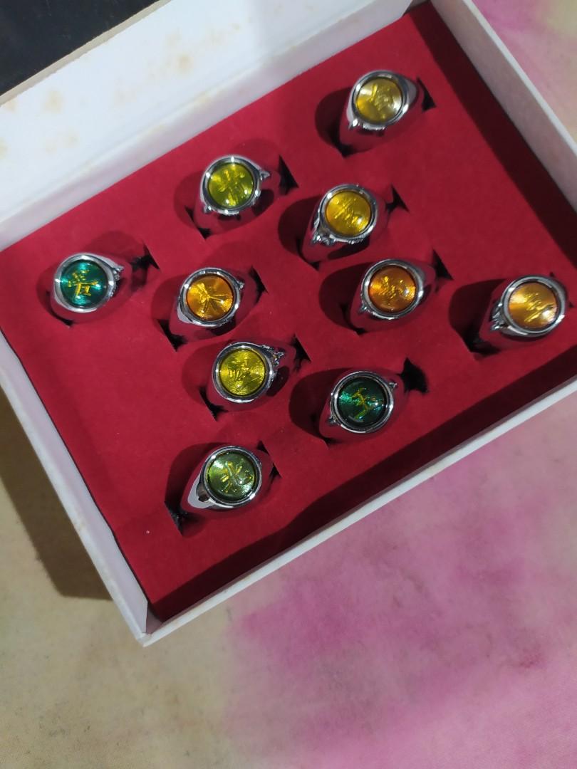 Naruto Akatsuki Ring Set Of 10 Collection Items | Lazada PH