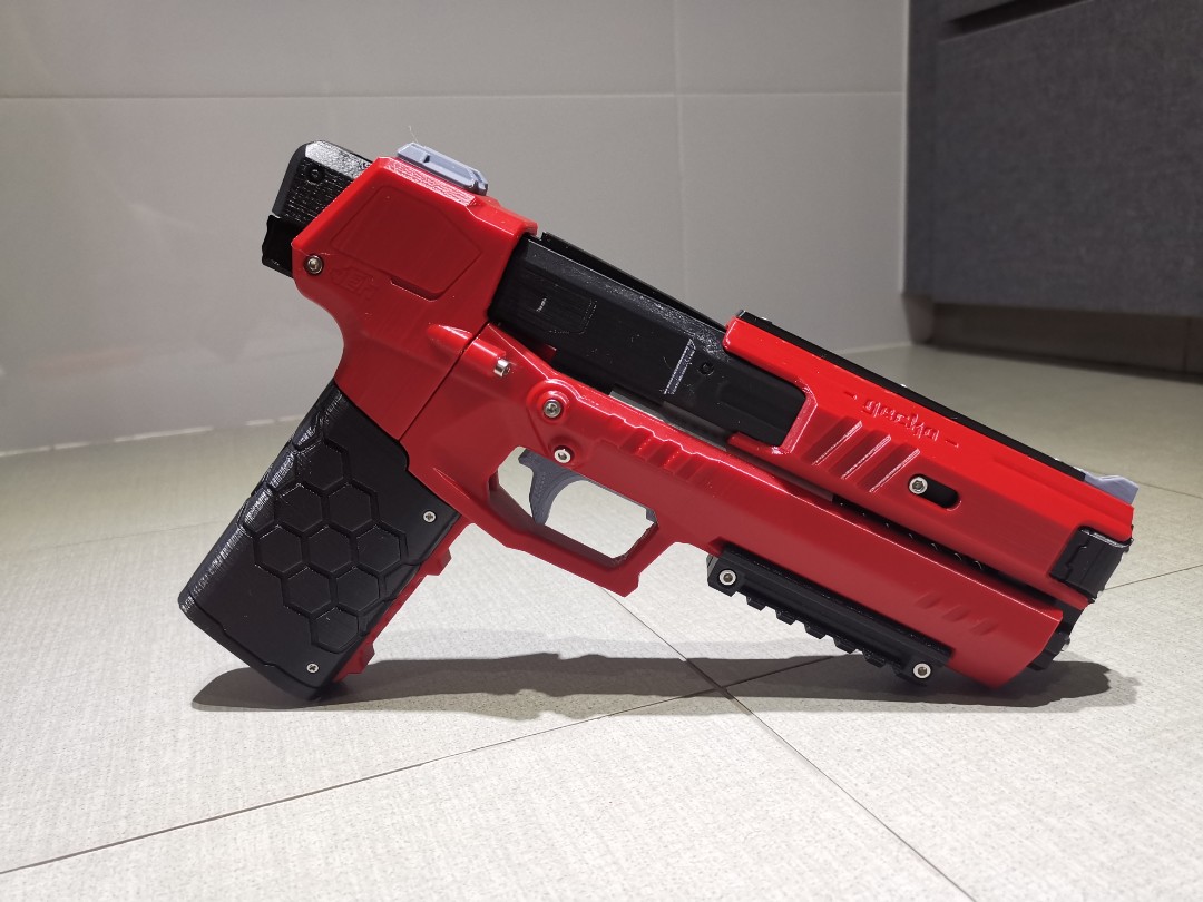 Nerf gecko with 9kg spring, Hobbies & Toys, Toys & Games on Carousell