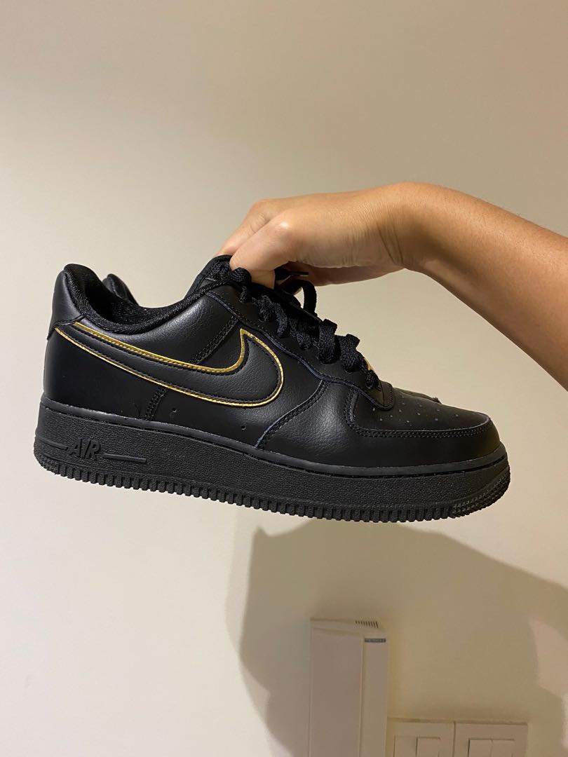 PRICE REDUCED Nike air force 1 black Women s Fashion Footwear
