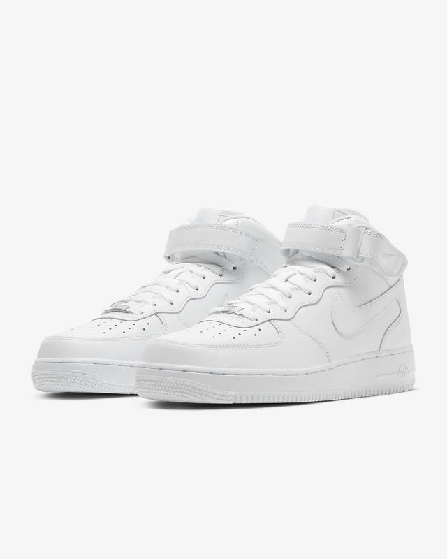 Nike af1 on sale mid white