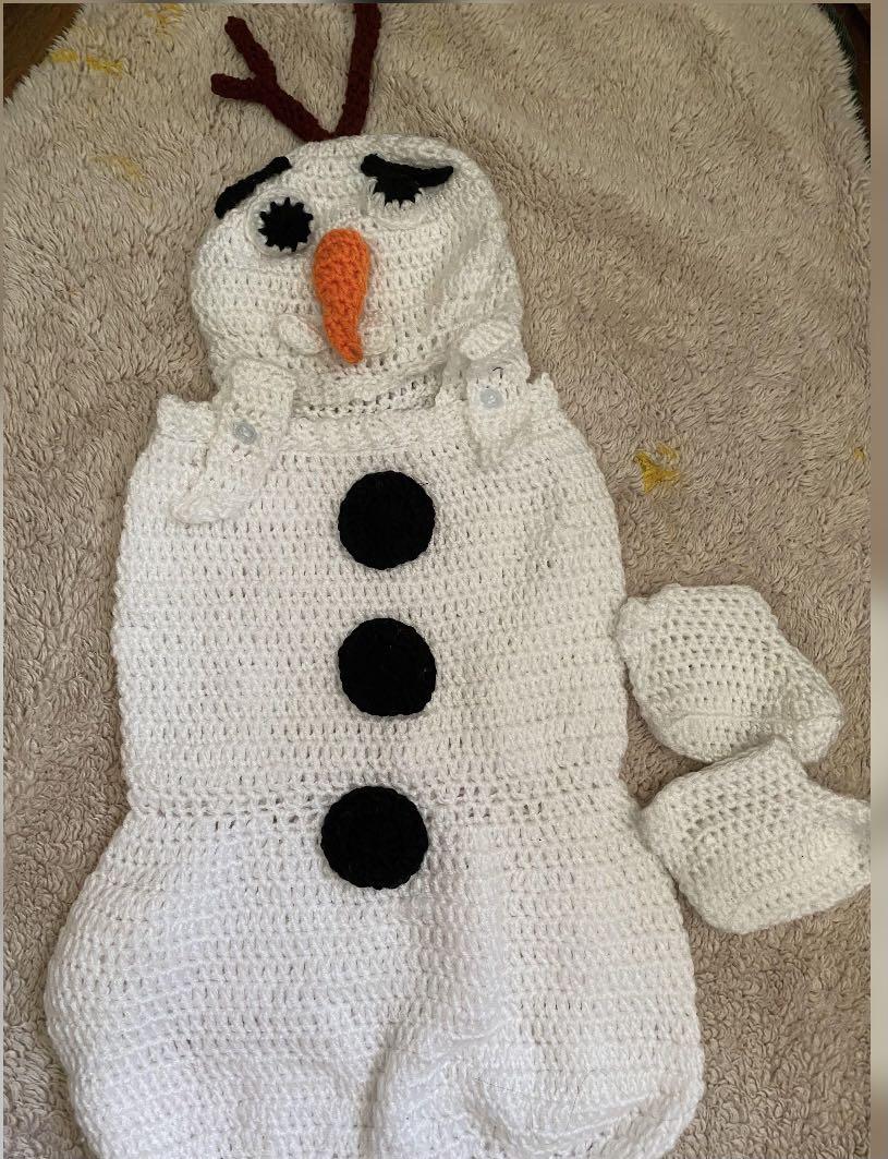OLAF CROCHET COSTUME, Babies \u0026 Kids 
