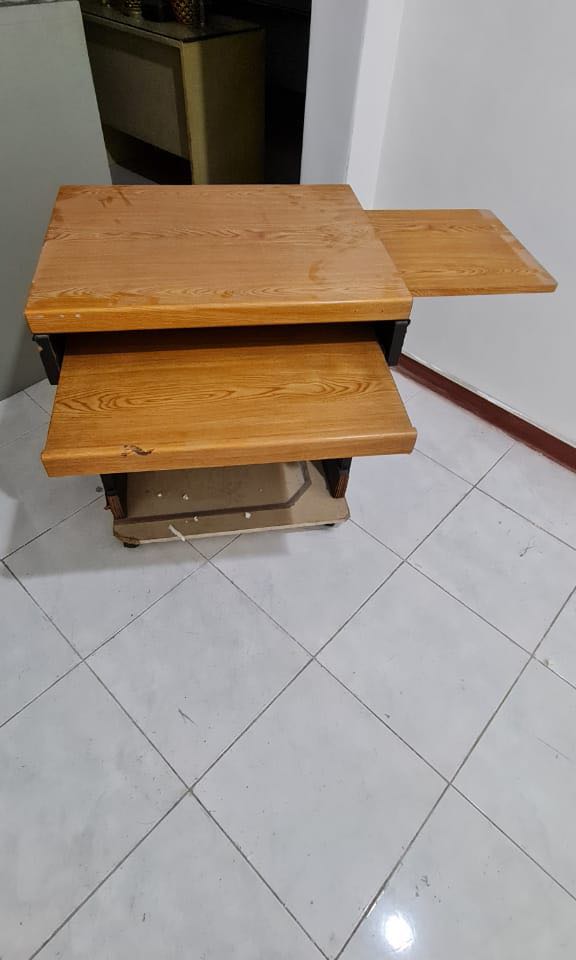 OLD COMPUTER TABLE, Furniture & Home Living, Office Furniture