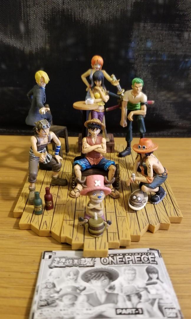 one piece 海賊王超造形魂一set, 興趣及遊戲, 玩具& 遊戲類- Carousell