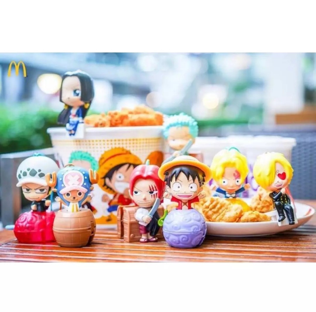 9 9off One Piece Limited Edition Mcdonald S Happy Meal Toy Toys Games Action Figures Collectibles On Carousell