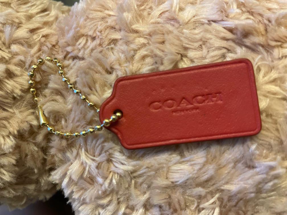 Original COACH name tag with engraving, Luxury, Accessories on Carousell