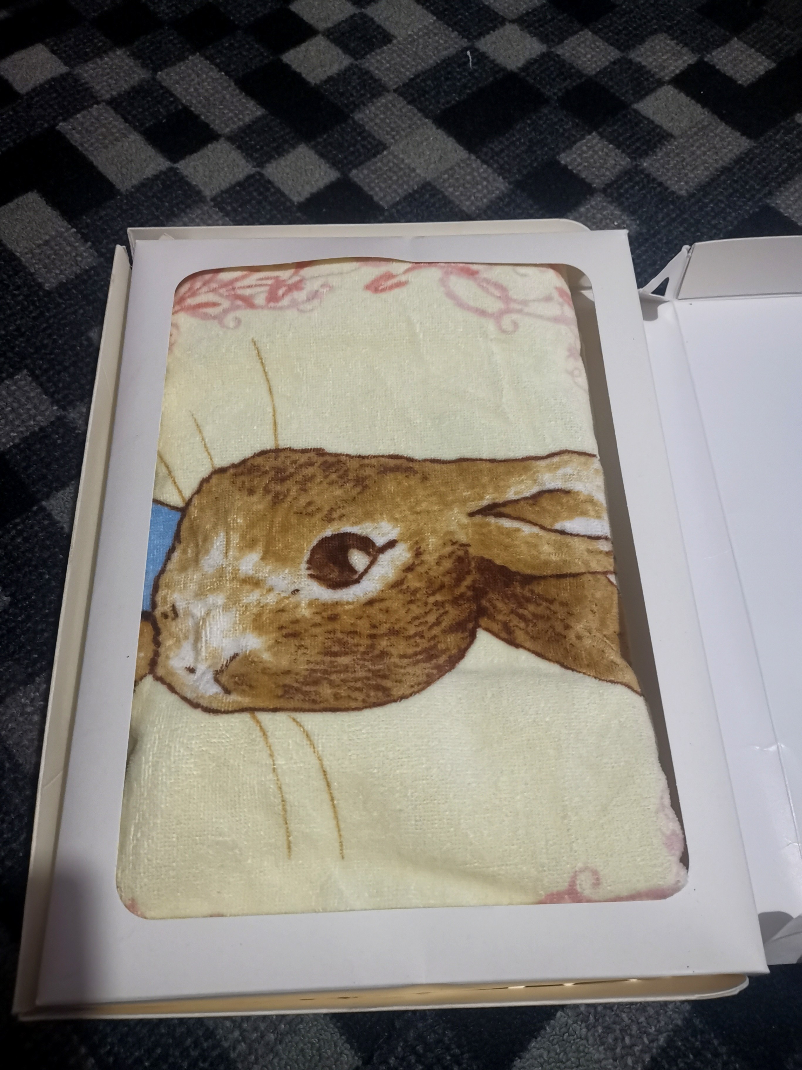 Peter rabbit online hooded towel