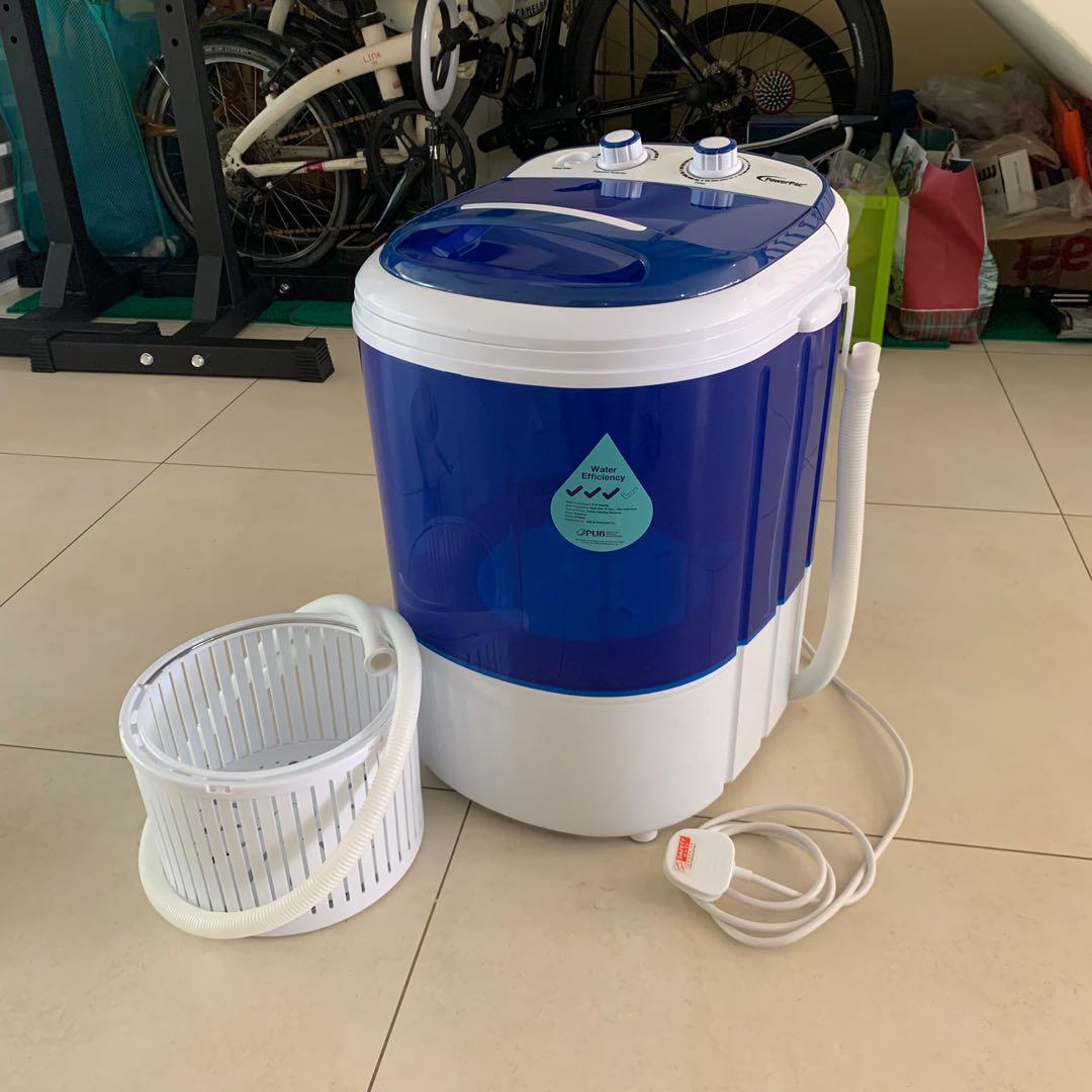2in1 Mini Washing Machine - 15 Mins Fast Laundry (PPW820)