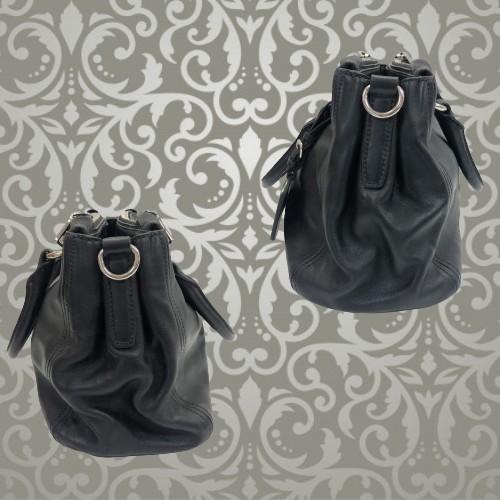 🌸Prada BN2866 Soft Calf Handbag (Black), Women's Fashion