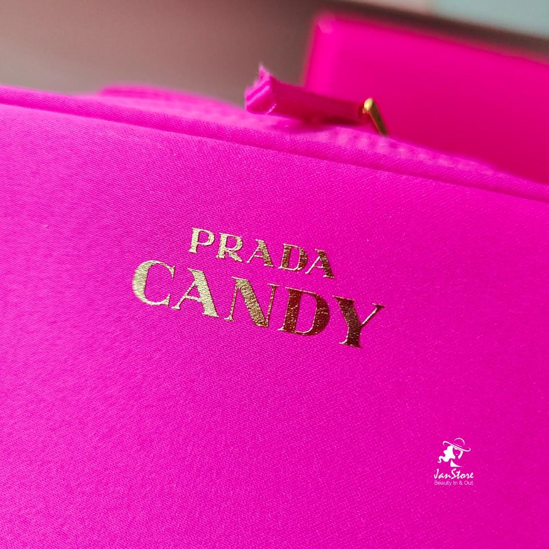 Prada, Bags, Prada Candy Cosmetics Pouch In Pink