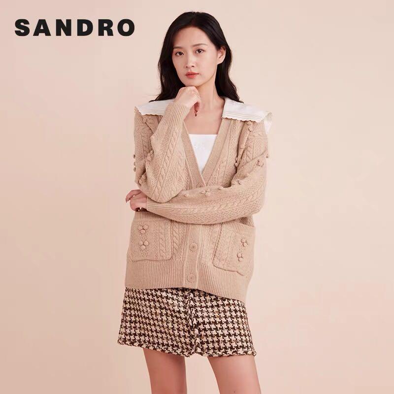 Sandro cardigan sale sale