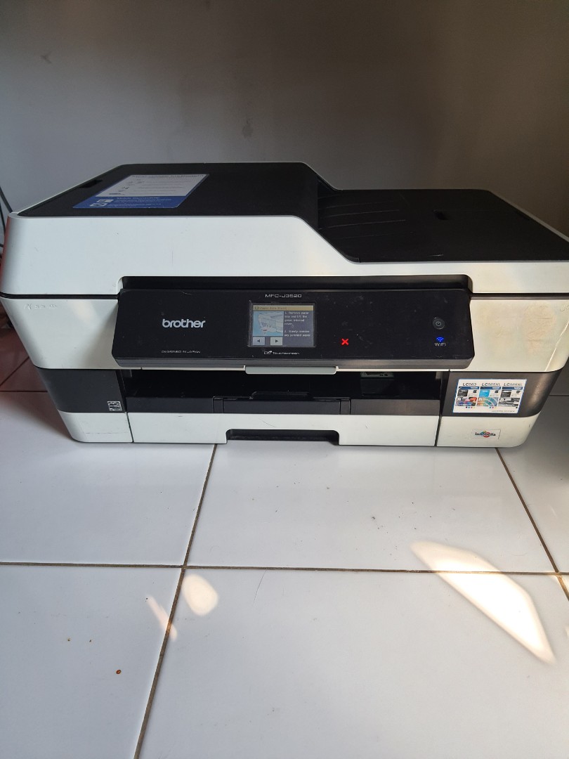 Printer Brother MFCJ3520, Elektronik, Komputer, Lainnya di Carousell