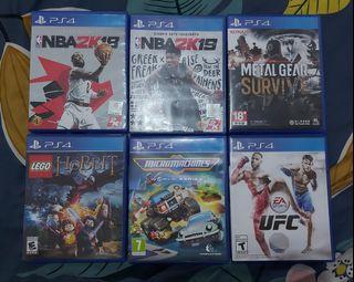 PS4 Games for Sale (Prices Below)