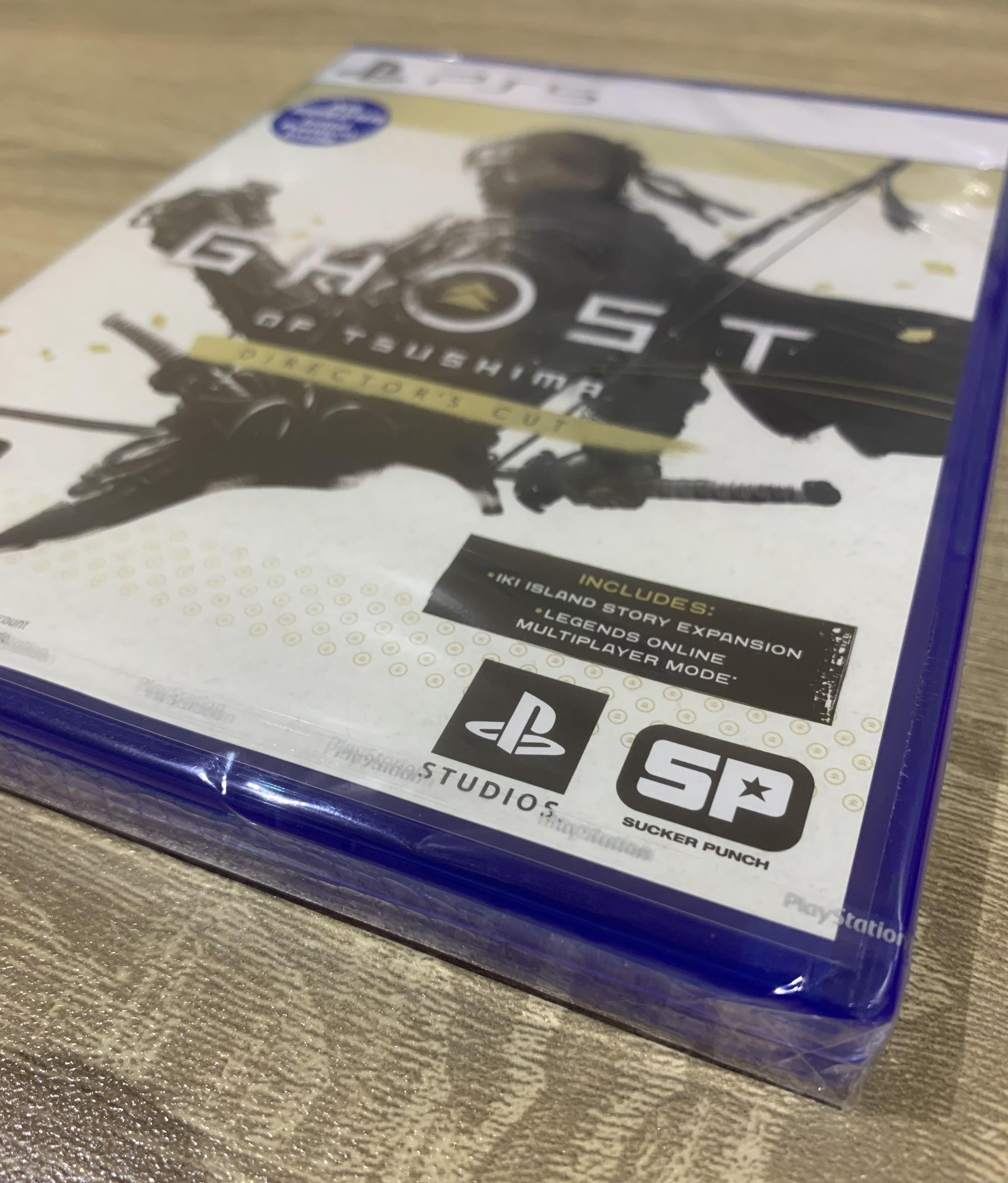 PS5 Ghost of Tsushima Director's Cut (Sealed), Video Gaming, Video Games,  PlayStation on Carousell