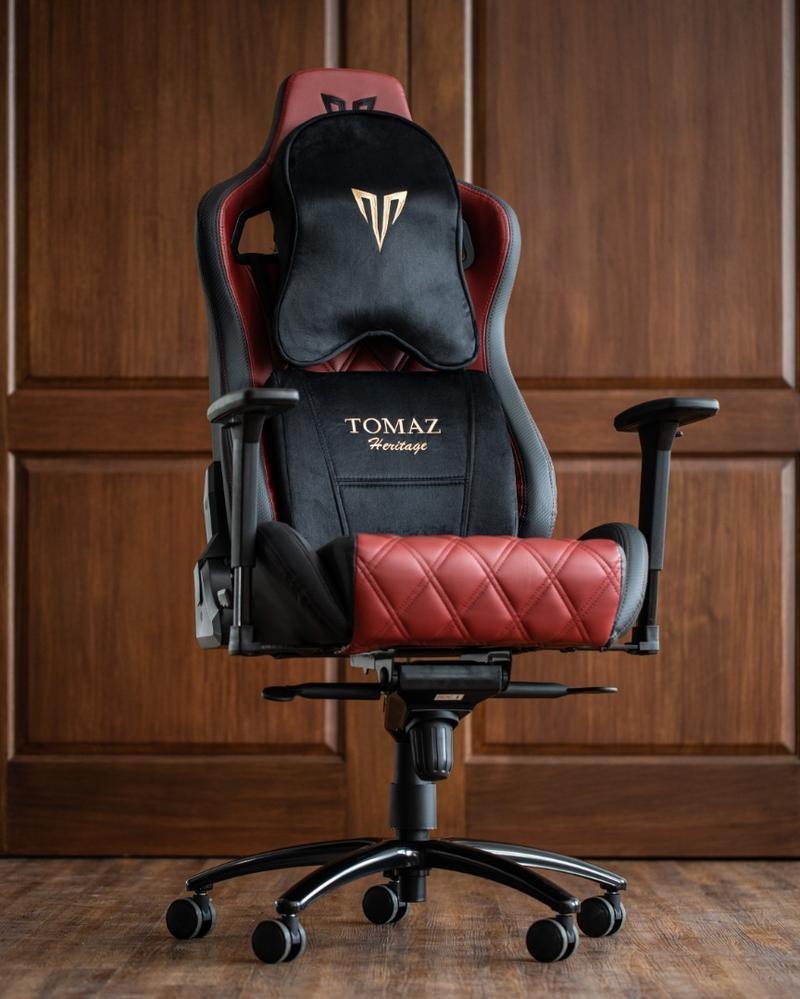 Burgundy clearance gaming chair