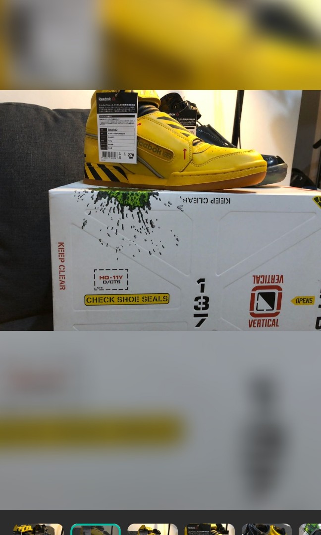 Reebok alien stomper mid final scene pack clearance