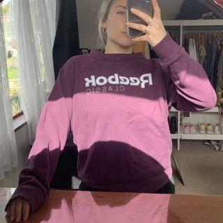 Reebok purple crewneck