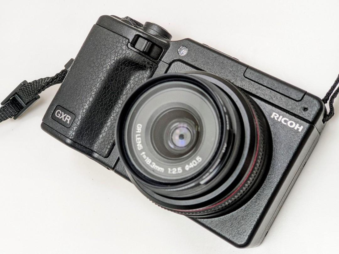RICOH GXR + A12 28MM F2.5 Digital Camera 數碼相機, 攝影器材, 鏡頭