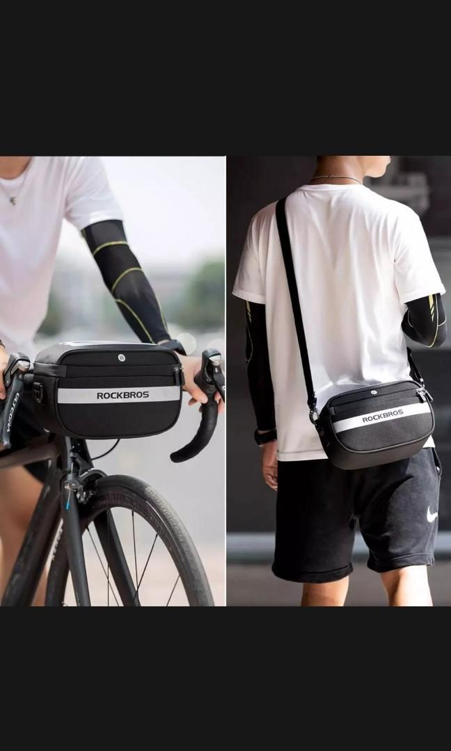 Rockbros Handlebar bag, Sports Equipment, Bicycles & Parts, Parts
