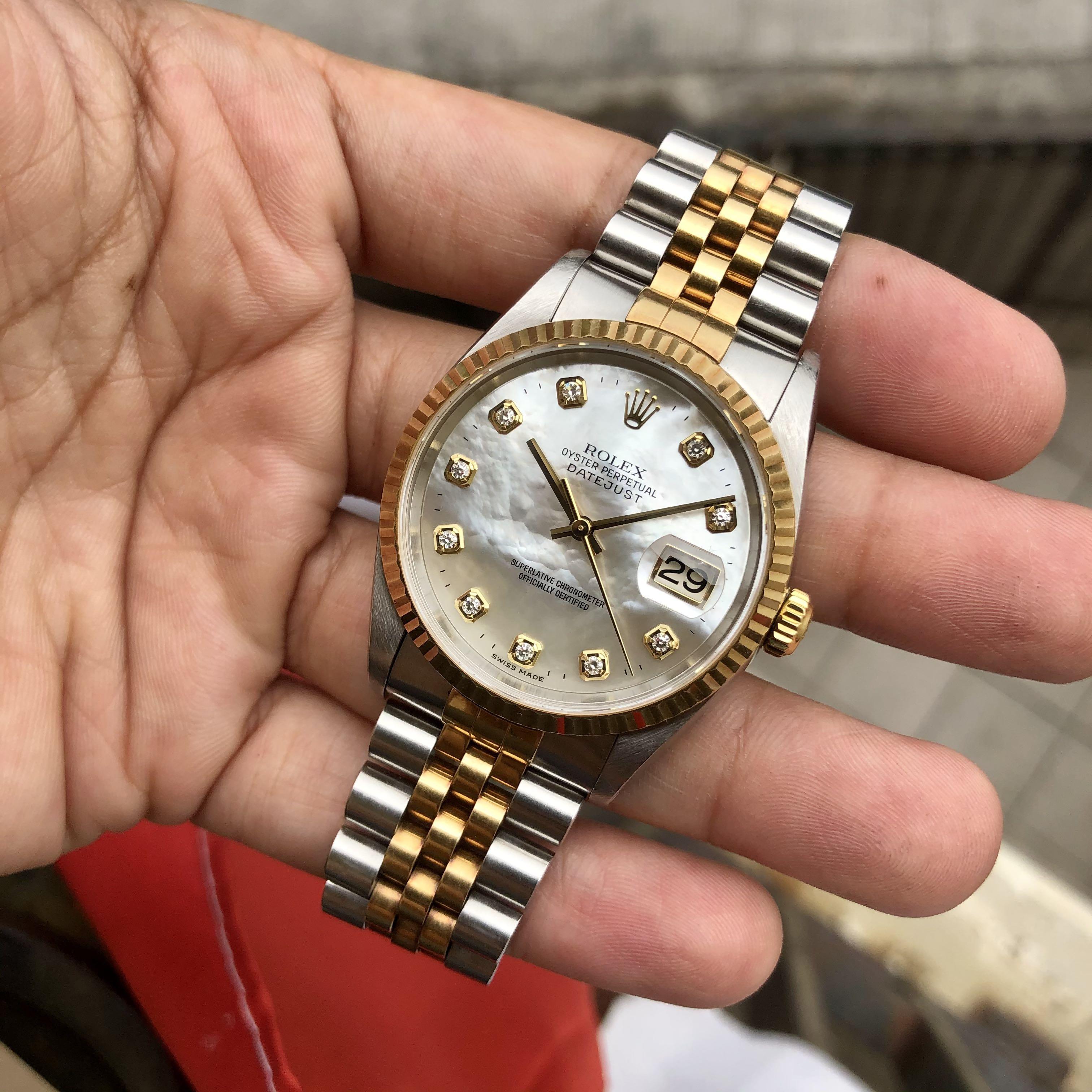 Rolex Datejust 16233 RARE MOP submariner daydate daytona