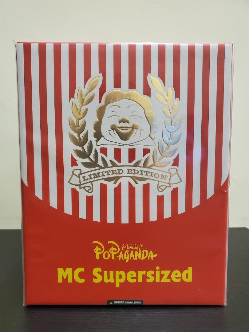 全新限定未開封）Ron English x Popaganda Mc Supersized 麥當勞叔叔