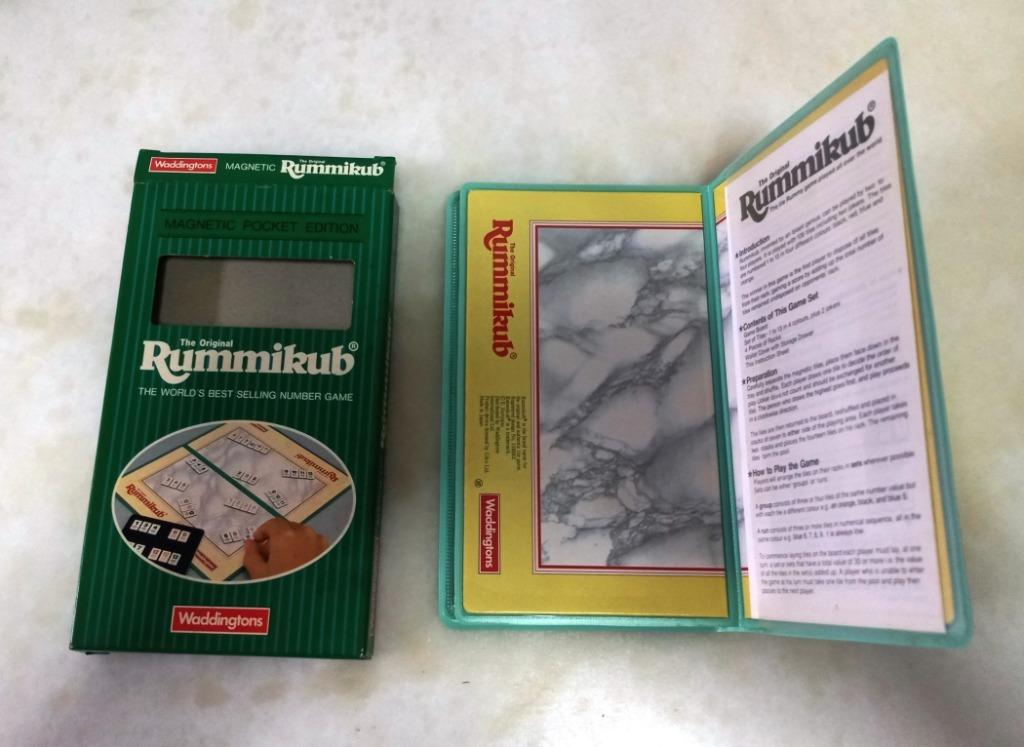 Rummikub Pocket Edition, Hobbies & Toys, Toys & Games on