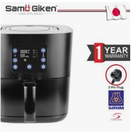 Samu Giken Digital Air Fryer With Touch Control Kitchen Appliances On Carousell