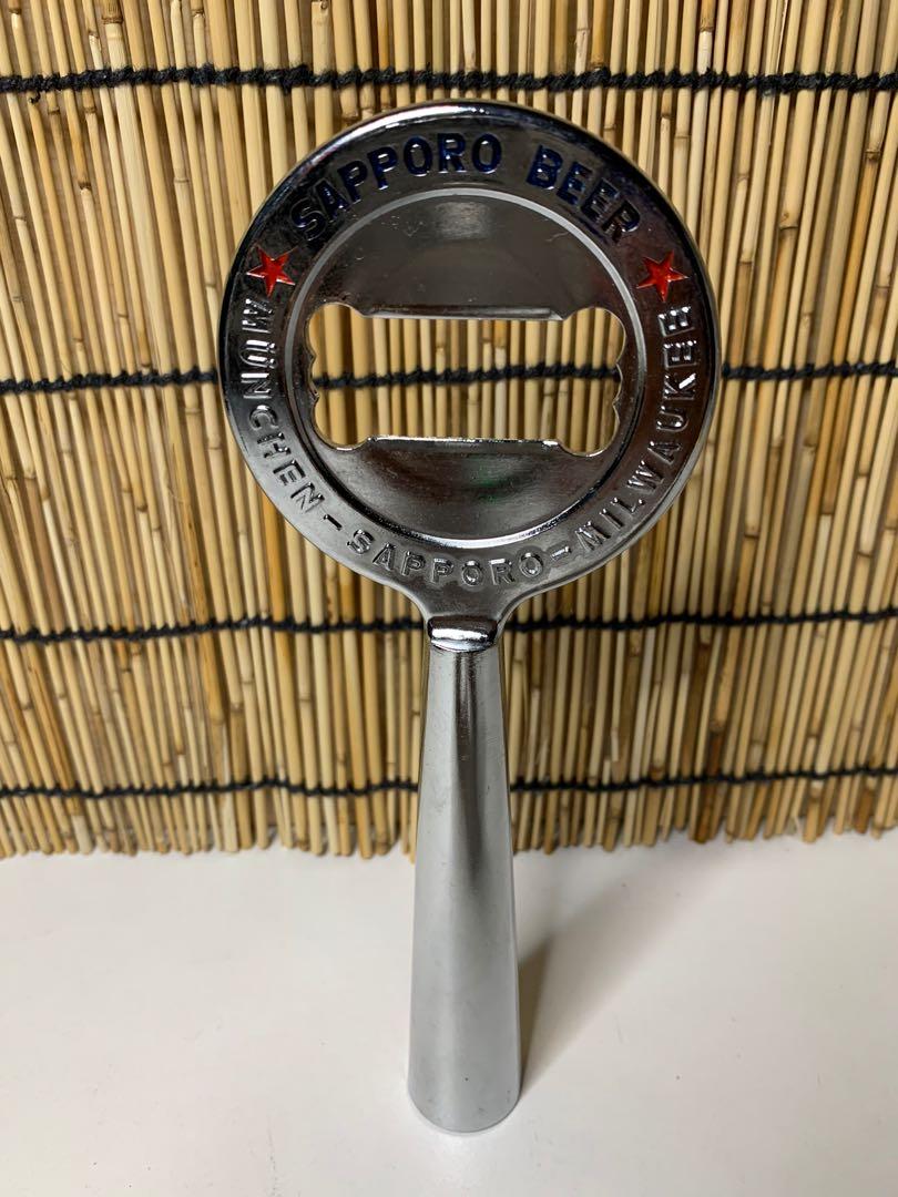 Sapporo Beer Metal Bottle Opener (Category: Other Kitchenware & Tableware) located in San Pedro. Submitted by fieldofgold19 (Listing ID 1110340346, Image 1). Description: Made in Japan Munchen- Sapporo- Milwaukee Collectible item length- ~19.2 cm.