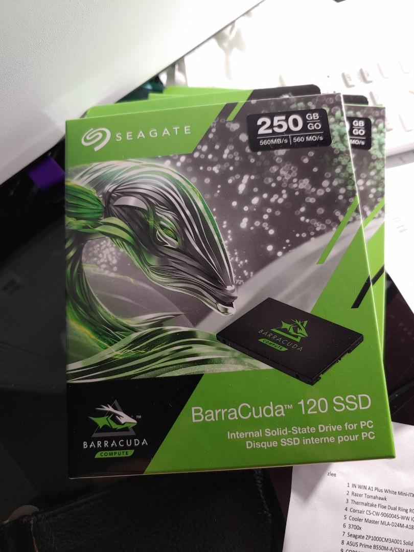 Seagate BarraCuda 120 SSD - 250GB
