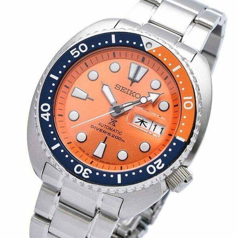 Seiko Nemo Orange Turtle JDM SBDY023 LNIB, Luxury, Watches on Carousell