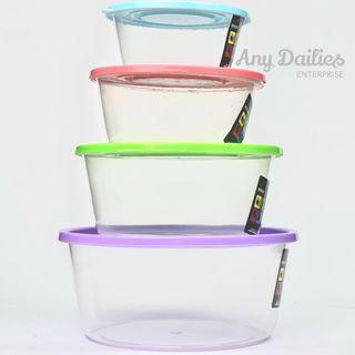 Set of 4 Multipurpose storage/ Food Keeper