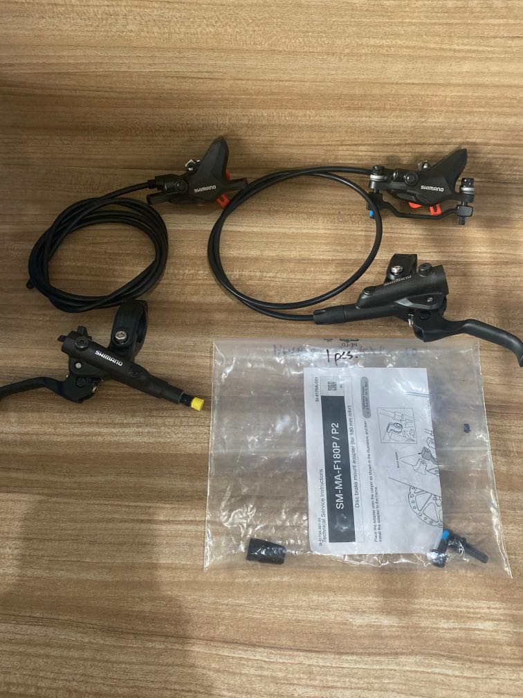 Shimano Deore M6100 hydraulic brake set, Sports Equipment, Bicycles & Parts, Parts & Accessories