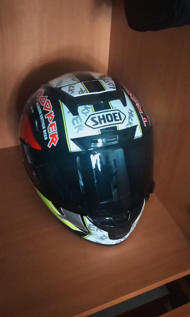 Shoei x spirit 3 iron maiden best sale