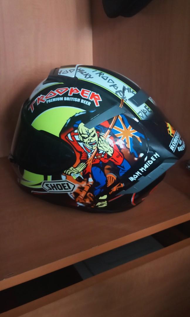 Shoei x spirit 3 iron maiden discount