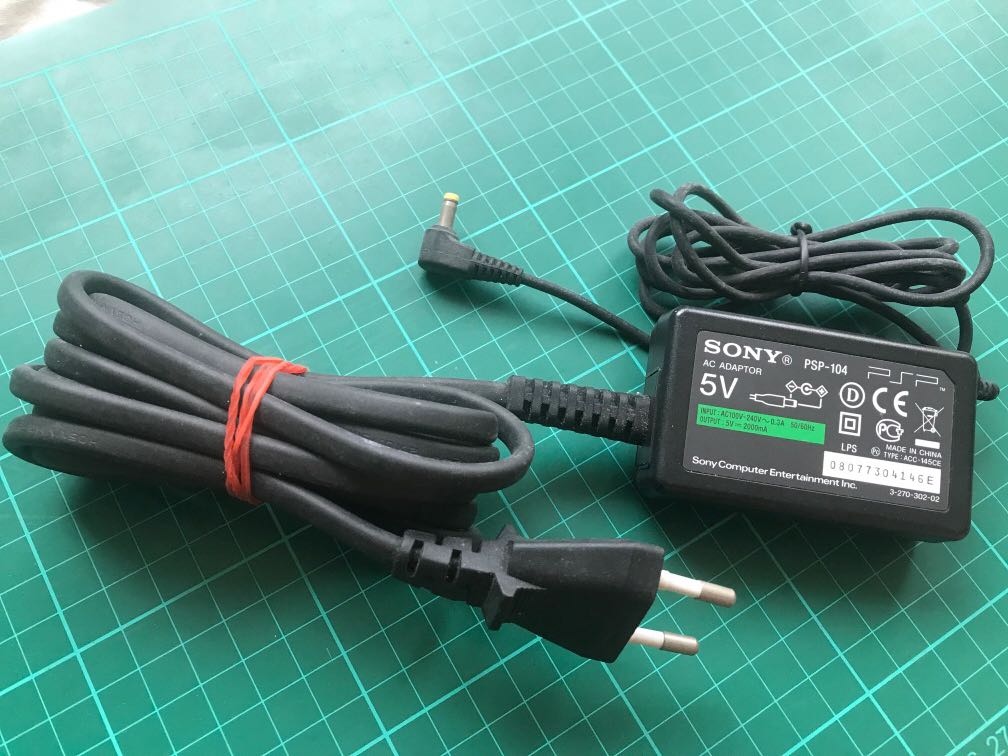 Sony Psp Charger (Authentic), Video Gaming, Gaming Accessories, Cables