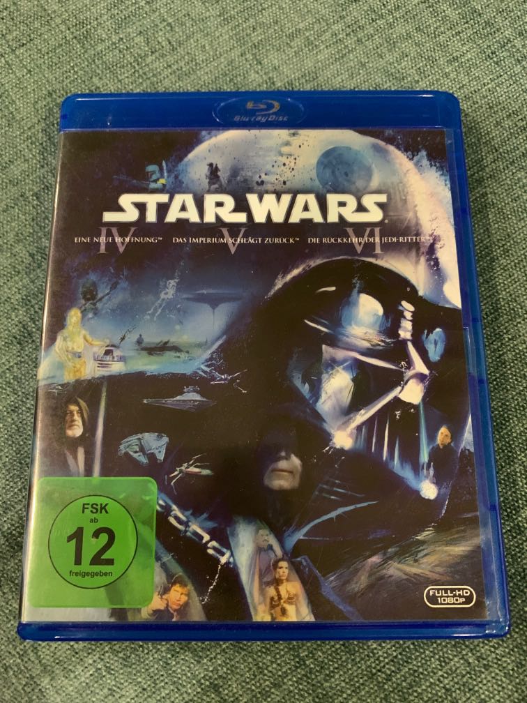 star wars blu ray set