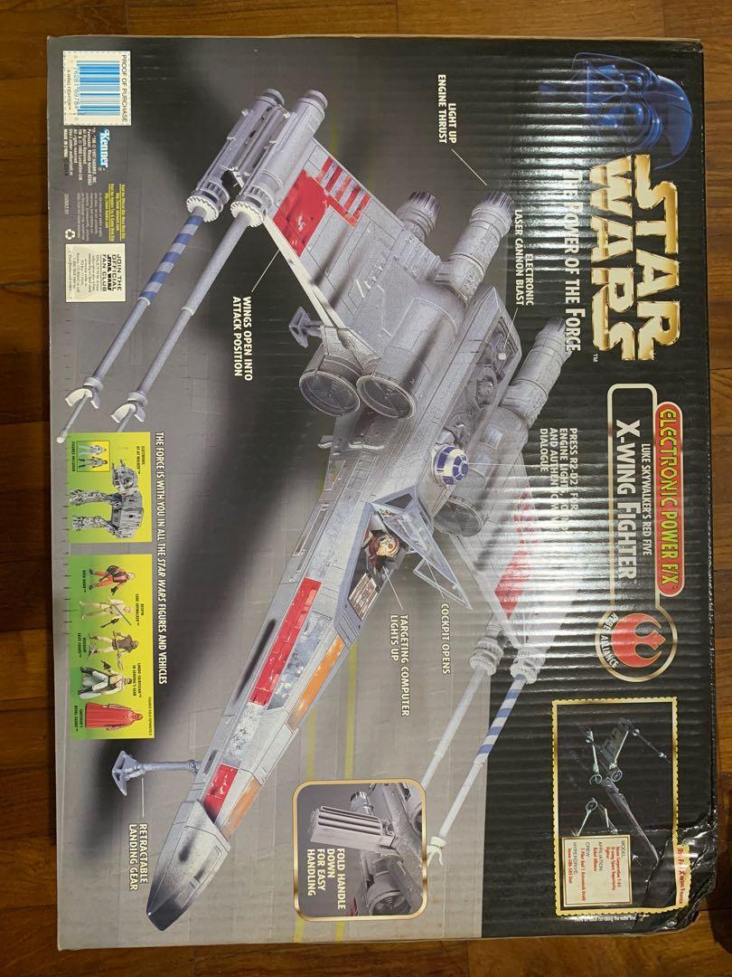 Star Wars Electronic Power F/X Luke Skywalker's Red Five XWing Fighter