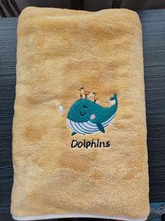 Super Absorbent Microfiber Bath Towels with embroidered design‼️