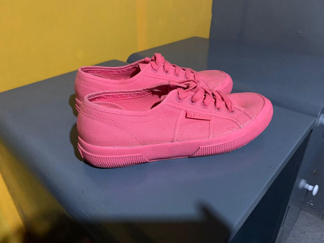 Superga 2750 Cotu All hot Pink Women s Fashion Footwear