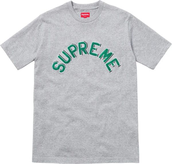 Chenille arc logo best sale supreme