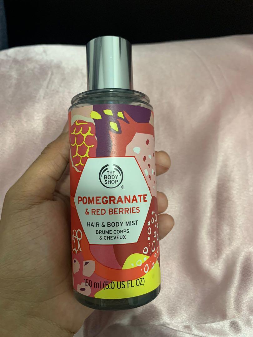 The body shop online pomegranate and red berries