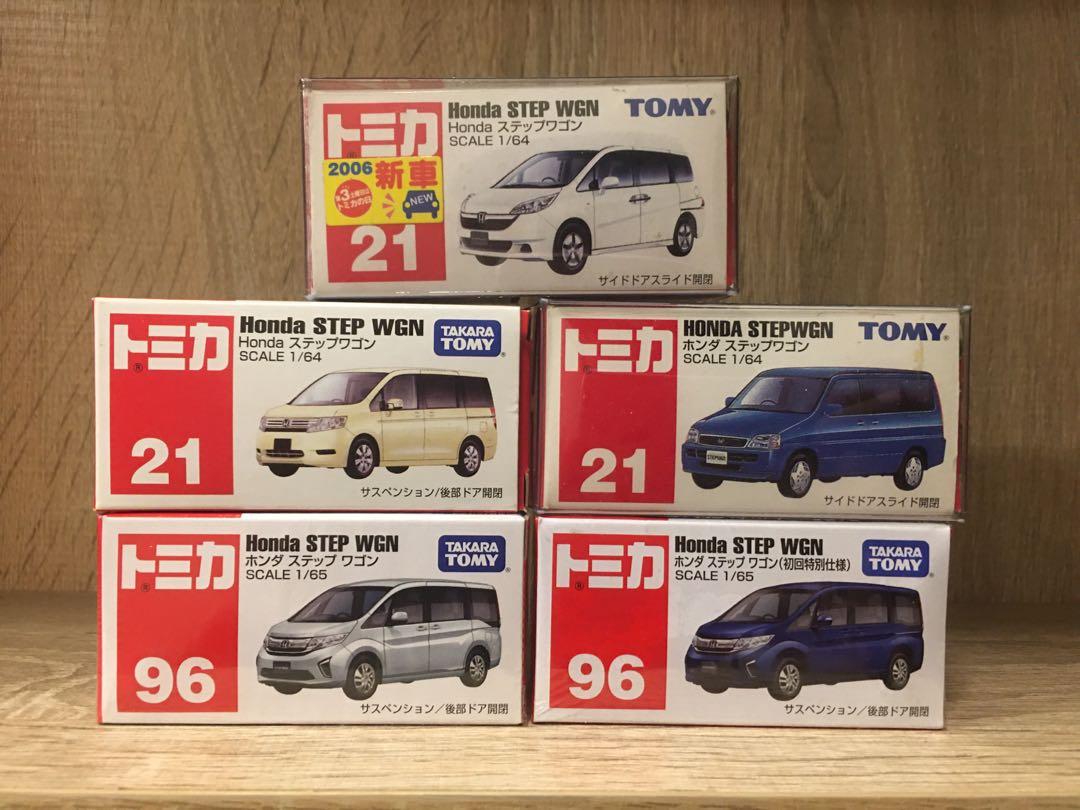 Tomica Honda Stepwgn, 玩具收藏品, 手辦及模型, 汽車模型- Carousell