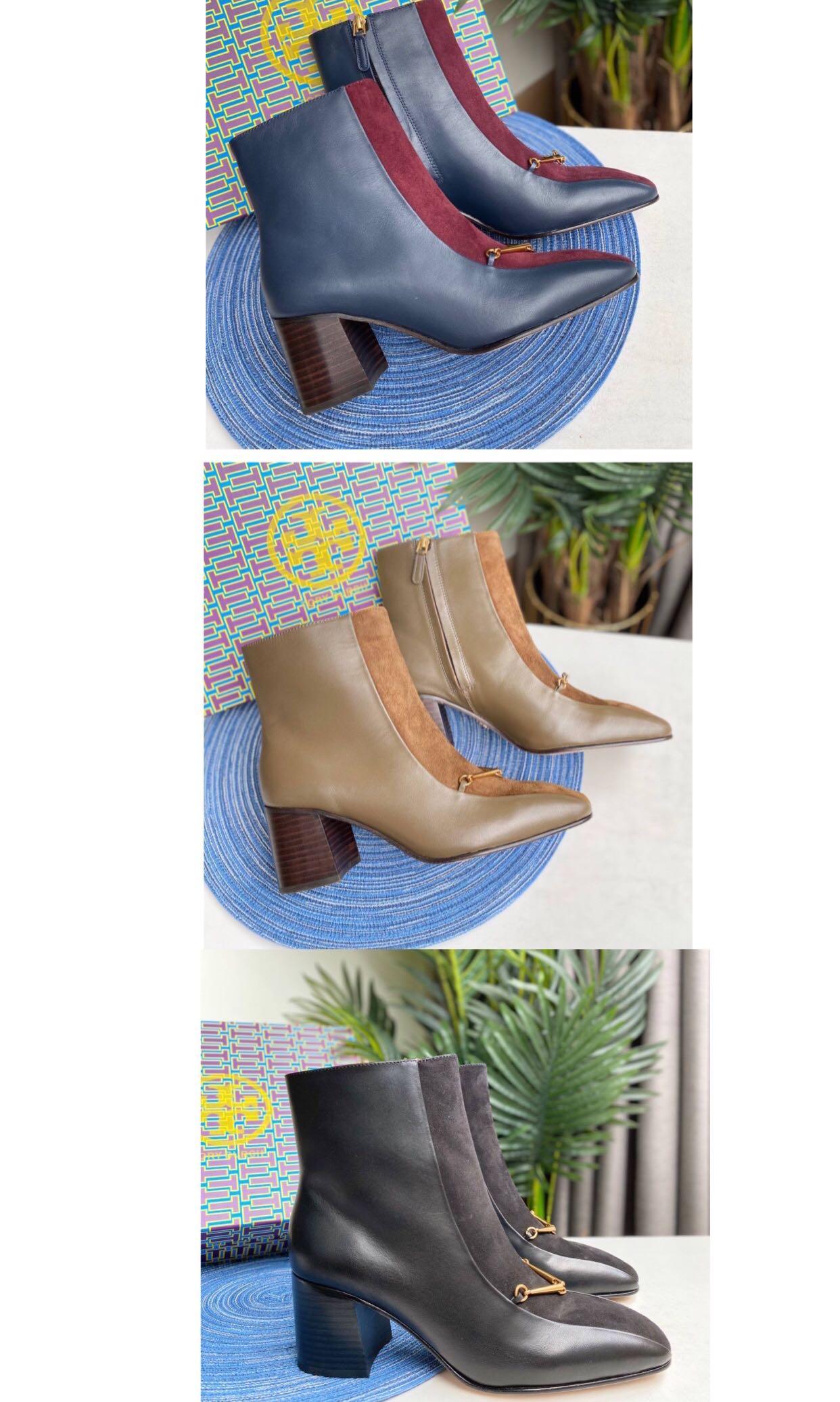 Tory Burch Equestrian Link 85mm Boots, Women's Fashion, Footwear, Flats on  Carousell