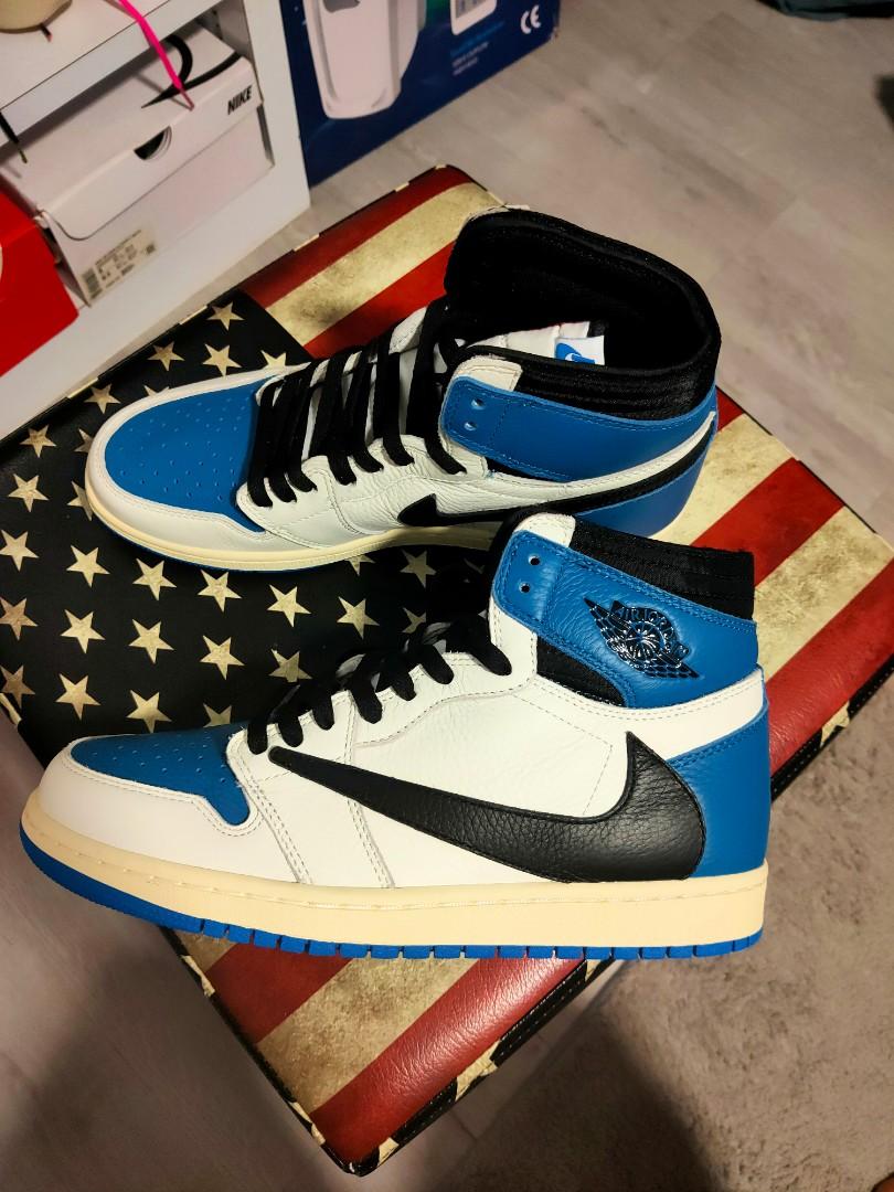 Travis scott best sale jordan 1 grailed