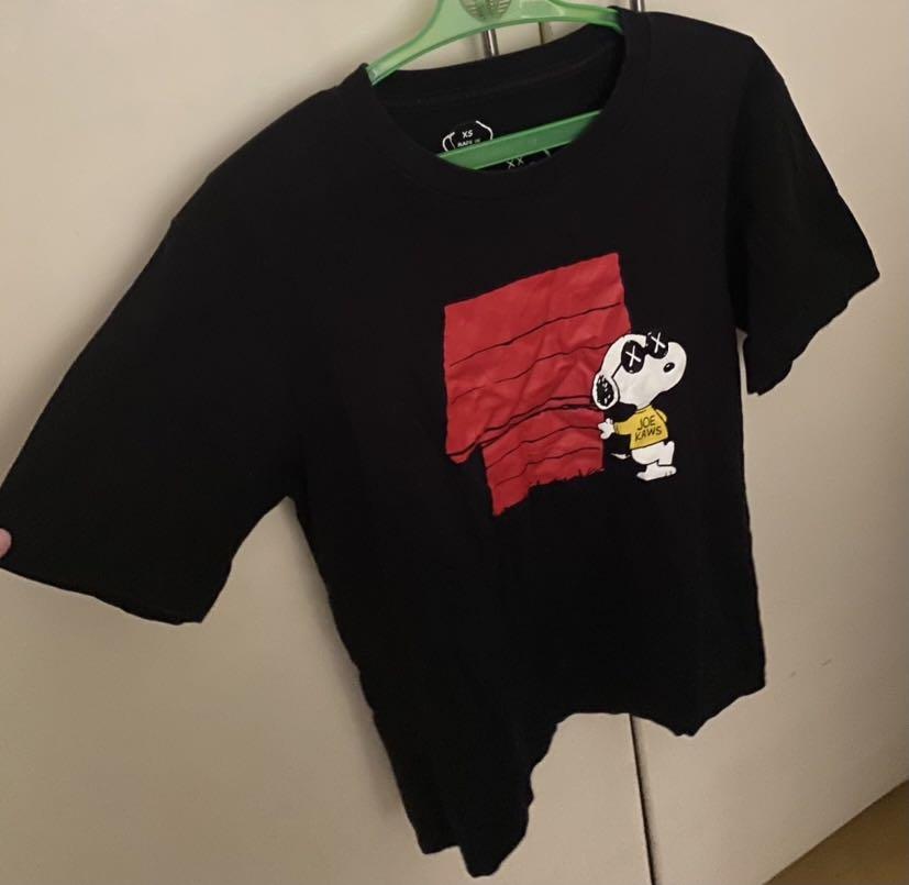 Uniqlo Peanuts Snoopy Kaws Shirt Women S Fashion Tops Shirts On Carousell