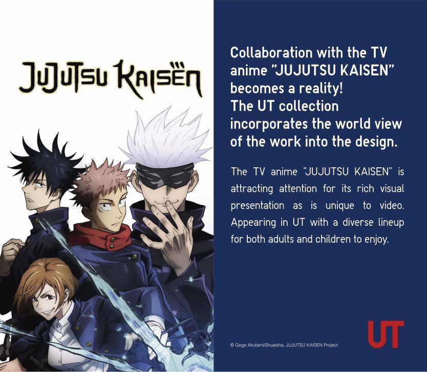 Jujutsu Kaisen t shirts and bags now at UNIQLO for limited time in second  UT collaboration  Leo Sigh