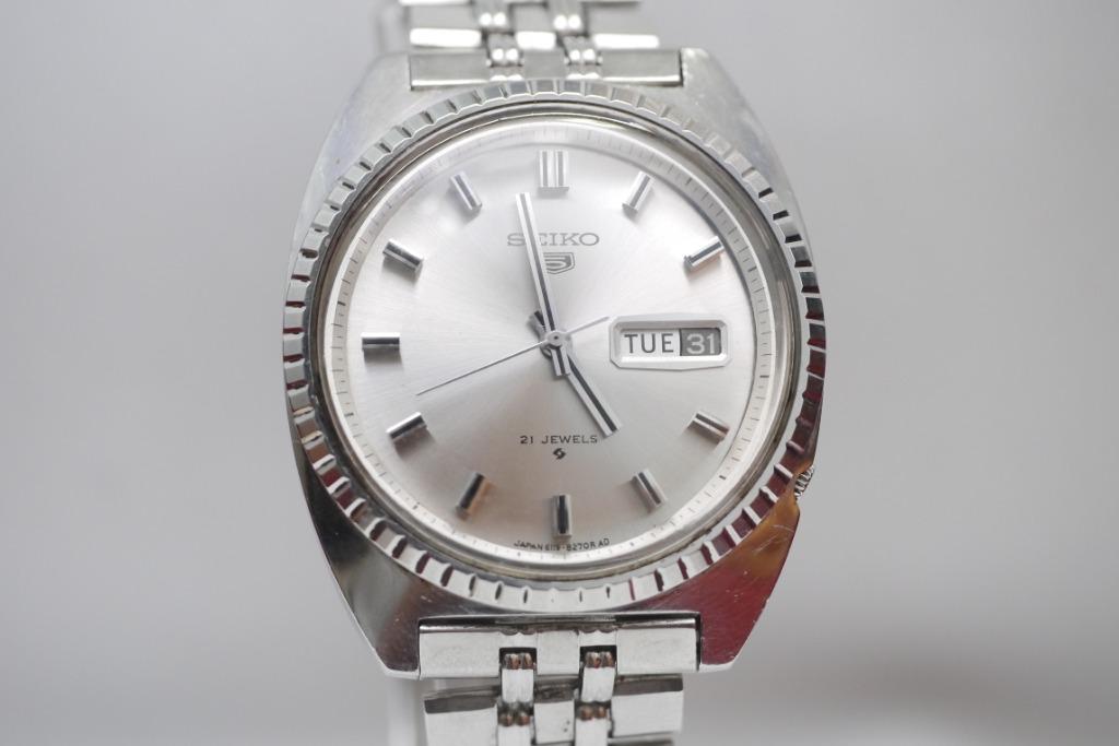 Seiko 6119 movement 21 jewels deals
